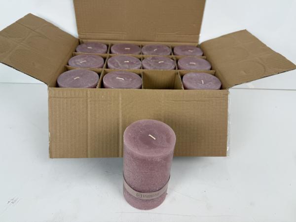 Veiling - 12x Essentials Kaars | Roze 9x15 cm, Huis en Inrichting, Woonaccessoires | Kandelaars en Kaarsen