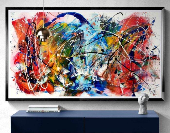 Luc Mora - The memory of pigments - XXL, Antiquités & Art, Art | Peinture | Moderne