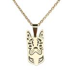 Fako Bijoux - Ketting Met Hanger - Stainless Steel - RVS -, Verzenden