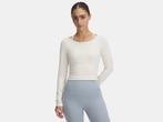 Under Armour Vanish Seamless LS-Stone White 279 - Maat SM, Kleding | Dames, Topjes, Maat 38/40 (M), Wit, Nieuw, Ophalen of Verzenden