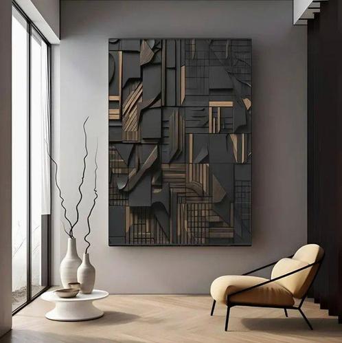 Elsan Varrelli - Cubic Soul of Wood, Antiek en Kunst, Kunst | Designobjecten