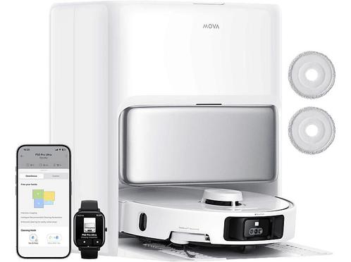 Dreame -  Robotstofzuiger P50 Ultra - Wit, Elektronische apparatuur, Stofzuigers, Nieuw, Reservoir, Minder dan 1200 watt, Verzenden