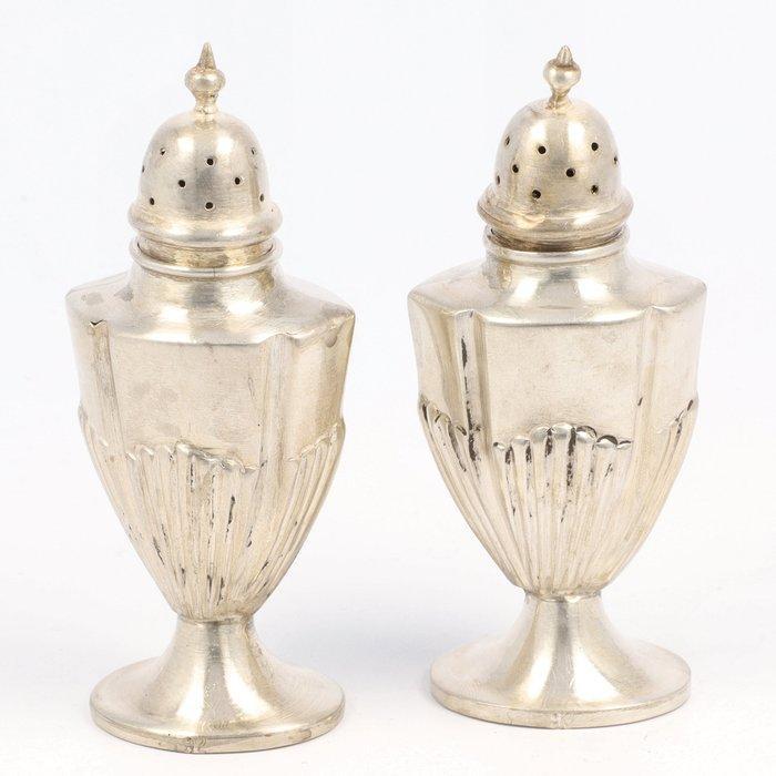 Zout- en pepervaatjes (2) - .925 zilver, Antiek en Kunst, Antiek | Zilver en Goud