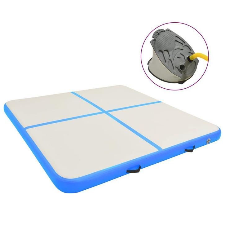 Gymmat 200x200cm PVC Blauw | Tweede Kansje (sportmat), Sport en Fitness, Vechtsporten en Zelfverdediging, Overige, Nieuw, Vechtsportmaterialen