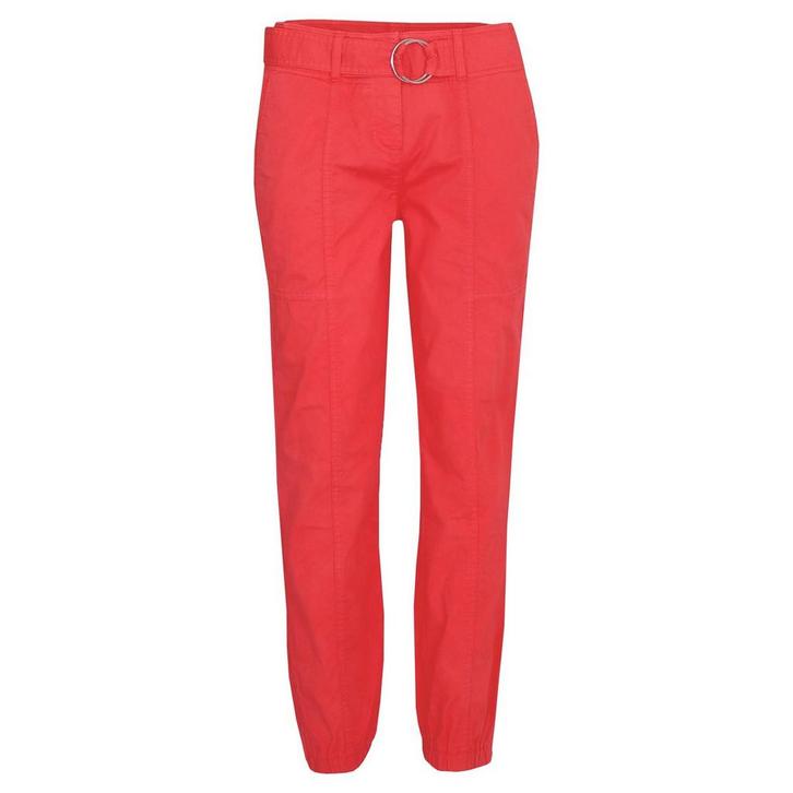 Cambio • rood roze pantalon Cay • 36, Kleding | Dames, Broeken en Pantalons, Rood, Nieuw, Maat 36 (S), Verzenden