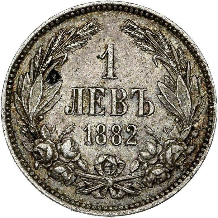Bulgarije. Alexander I. 1 Lev 1882 (Zonder minimumprijs), Postzegels en Munten, Munten | Europa | Niet-Euromunten