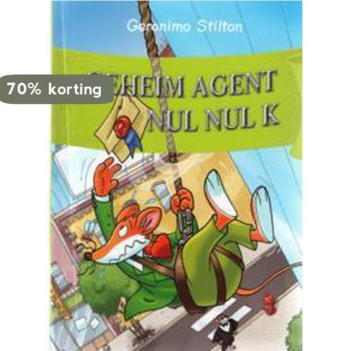 Geheim agent Nul Nul K 9789085924890 Geronimo Stilton, Boeken, Overige Boeken, Zo goed als nieuw, Verzenden