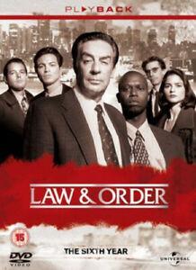 Law & Order: The Sixth Year DVD (2009) Chris Noth cert 15 6, CD & DVD, DVD | Autres DVD, Envoi