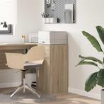 vidaXL Dressoir met lade Sonoma Eik 38 x 34 x 75 cm, Huis en Inrichting, Verzenden, Nieuw