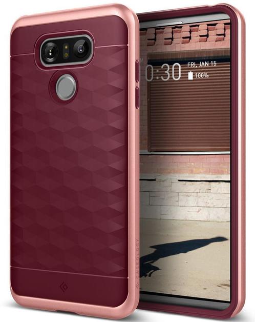 LG G6 Caseology Parallax Series Shock Proof TPU Grip Case -, Télécoms, Téléphonie mobile | Housses, Coques & Façades | Marques Autre