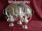 Wiskemann - Koffieservies (4) - empire - Verzilverd