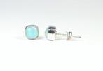 Ethiopisch Opal / Welo-Opal 2 oorstekers / cabochon / nieuw-, Verzamelen