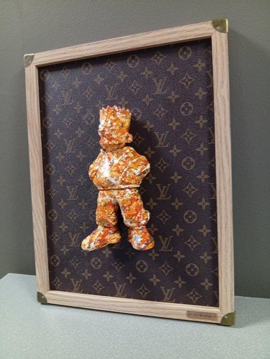 Brother X - Framed urban Bart Simpson by Louis Vuitton, Antiquités & Art, Art | Peinture | Moderne