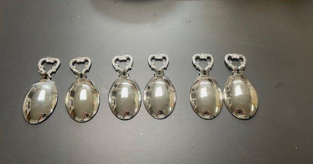 Lepel (6) - metal, Antiek en Kunst, Antiek | Meubels | Tafels