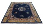 Antique Chinese Peking Carpet - Genuine Asian Handmade Rug -, Huis en Inrichting, Stoffering | Tapijten en Vloerkleden, Nieuw