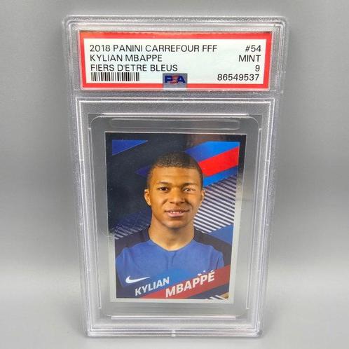 2018 Panini Panini Carrefour FFF Fiers dEtre Bleus Kylian, Hobby en Vrije tijd, Verzamelkaartspellen | Overige