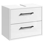 Wastafel Onderkast Florence 60 x cm 35 cm x 47 cm - Mat Wit, Verzenden, Nieuw