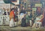 Scuola italiana (XIX) (Reca firma L. Pastega) -, Antiquités & Art, Art | Peinture | Classique