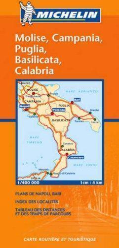 Michelin Map 564 Regional Italia Molise, Campania, Puglia,, Boeken, Overige Boeken, Gelezen, Verzenden