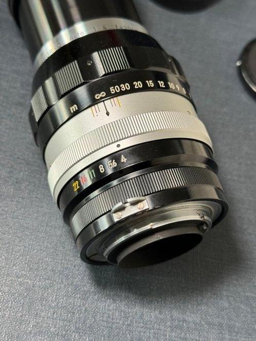 Nikon nikkor Q auto 1:4 f=20cm Cameralens, Audio, Tv en Foto, Fotocamera's Analoog
