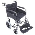 Lichtgewicht aluminium transport rolstoel, Diversen, Nieuw