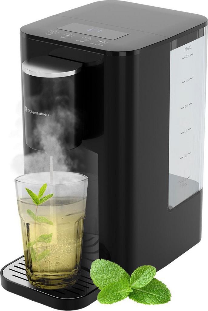 2dekans | KitchenBrothers Heetwaterdispenser - 2,9L - Touch, Elektronische apparatuur, Waterkokers, Ophalen of Verzenden