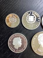 Wereld. Lot van 5 munten, 1977-2017 (Zonder Minimumprijs)