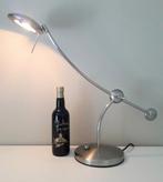 Tafellamp - Bürolampe - geborsteld metaal - 78 cm hoog