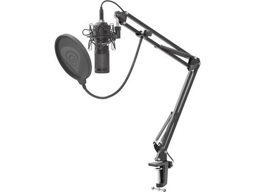 Genesis NGM-1377 - Game Microfoon - Condensator - Zwart, Muziek en Instrumenten, Microfoons, Nieuw, Verzenden