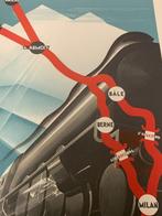 Theo Doro (d’après) - Chemins de fer de l’Est, Antiquités & Art, Art | Dessins & Photographie