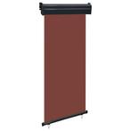 Balkonscherm 85x250 cm Bruin | OP = OP | Privacy op je ba..., Tuin en Terras, Staal, Minder dan 100 cm, Nieuw, Verzenden