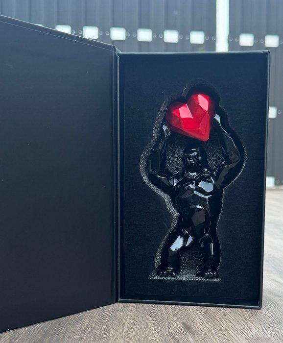 Richard Orlinski (1966) - Wild Kong Love Chery Red, Antiquités & Art, Art | Objets design