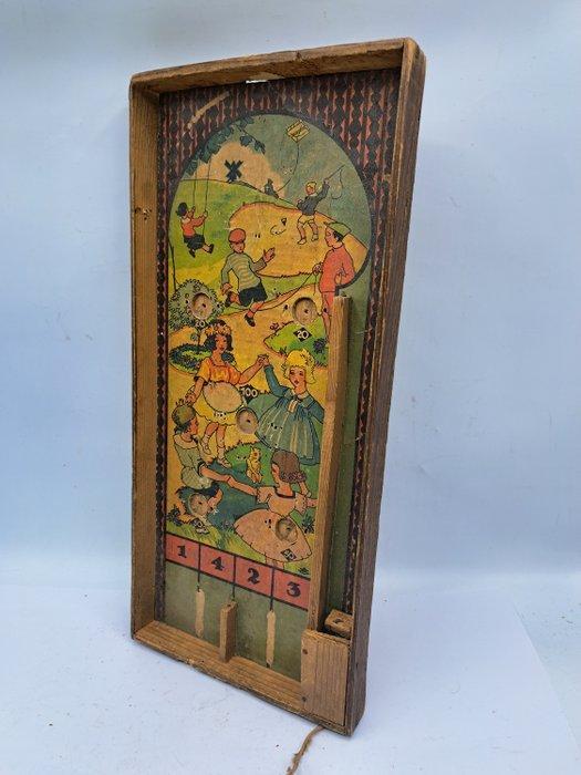 Antiek - Flipperkast Trekbiljart - 1930-1940 - Nederland, Antiek en Kunst, Curiosa en Brocante