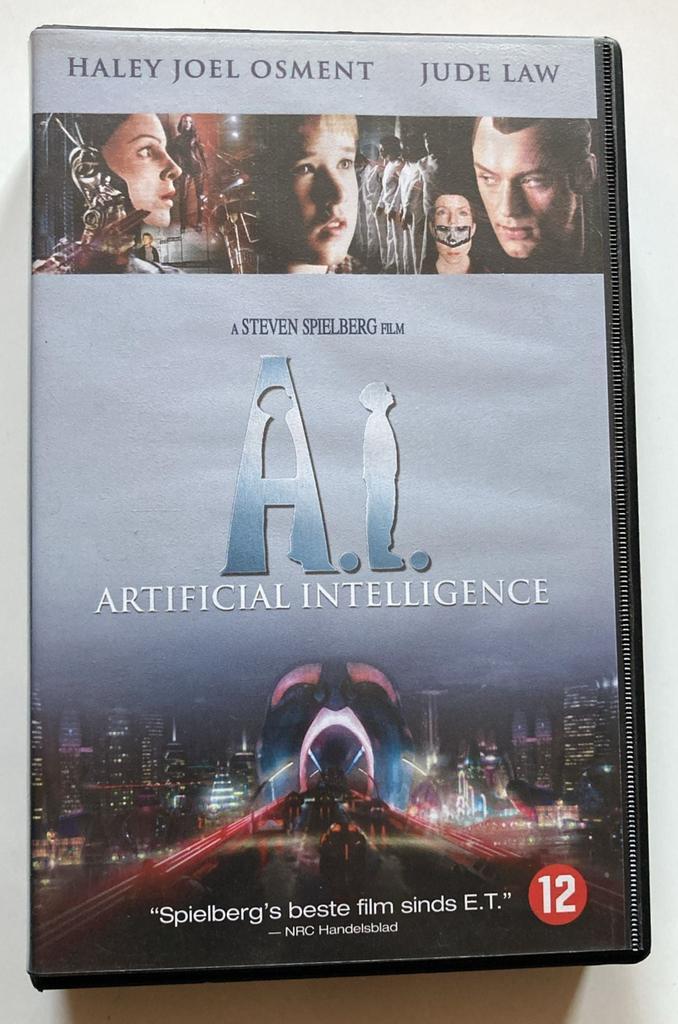 A.I. ARTIFICIAL INTELLIGENCE (VHS), Cd's en Dvd's, VHS | Film, Gebruikt