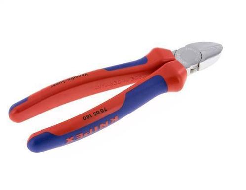 Knipex-Zijkniptang 180mm 2-Componenten Handgreep, Doe-het-zelf en Bouw, Gereedschap | Handgereedschap, Verzenden