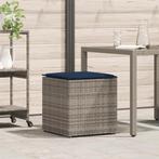vidaXL Kussenbox Grijs 50x50x50 cm Poly Rattan, Verzenden, Nieuw