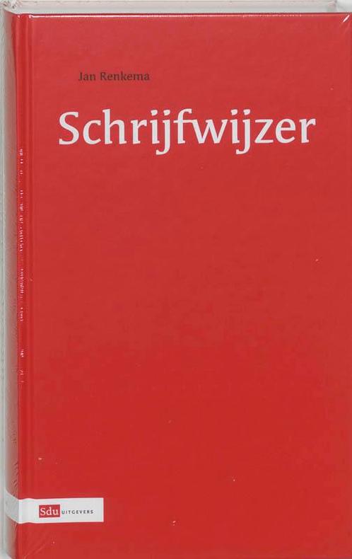 Schrijfwijzer 9789012108546 Jan Renkema, Boeken, Overige Boeken, Zo goed als nieuw, Verzenden