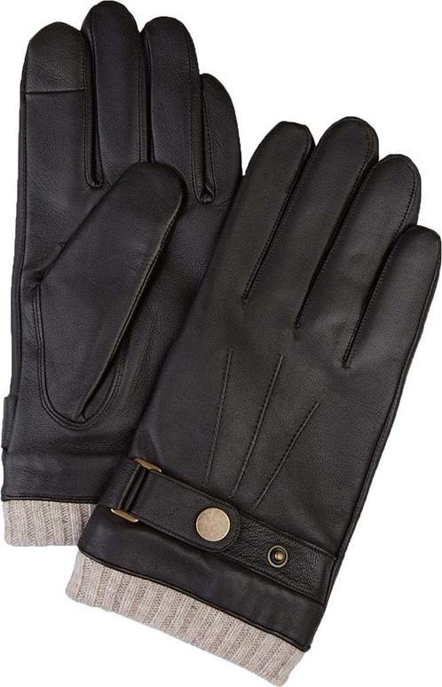 Profuomo Handschoenen Wol Bruin Leer maat 8.5 Heren, Kleding | Heren, Mutsen, Sjaals en Handschoenen, Nieuw, Verzenden