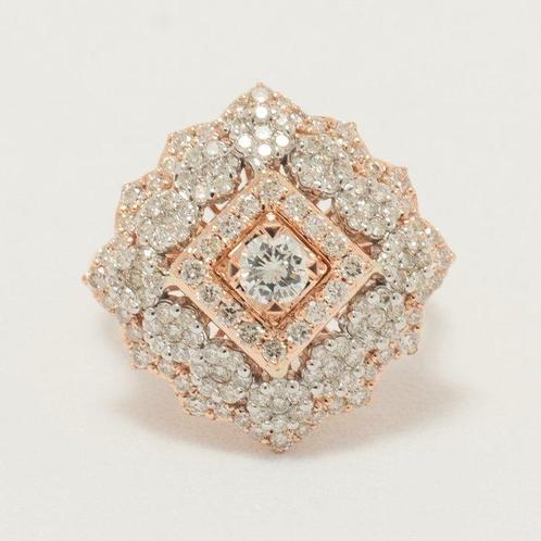 Bague tendance - 14 carats Or blanc -  1.32ct. tw. Diamant, Bijoux, Sacs & Beauté, Bijoux anciens