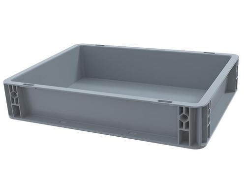 Kunststof bak 400x300x75 mm grijs nieuw Stuk(s), Zakelijke goederen, Kantoor en Winkelinrichting | Magazijn, Stelling en Opslag