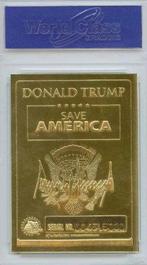 Merrick - Donald Trump - Original Gold Card ( 23K ) - Grade, Nieuw