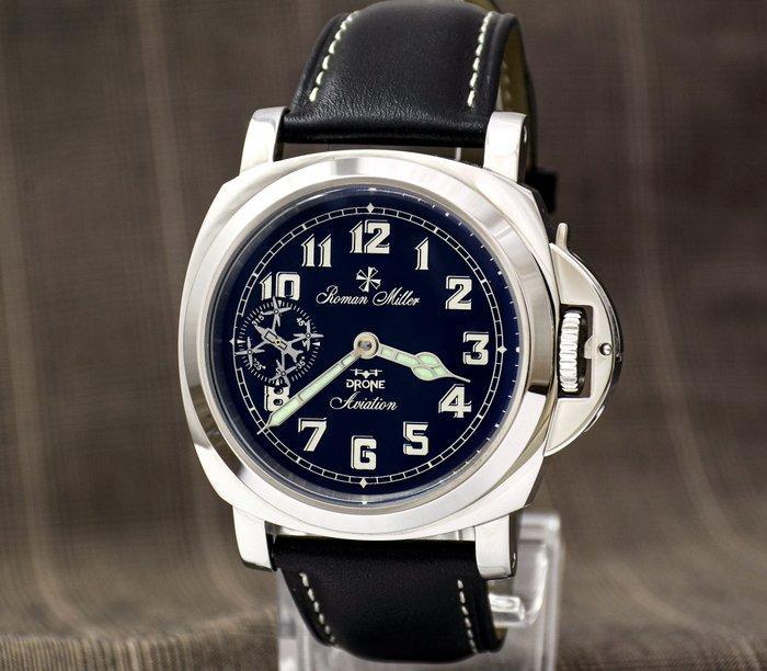 Roman Miller - Drone Aviation, Rotating FPV drone, Sapphire, Handtassen en Accessoires, Horloges | Heren