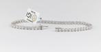Armband - 18 karaat Witgoud - 5.00ct. tw. Diamant