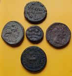 Romeinse Rijk (Provinciaal). Trajan (98-117 n.Chr.). Lot of, Postzegels en Munten
