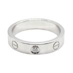 Cartier - Bague - LOVE small model - 18 carats Or blanc -, Nieuw