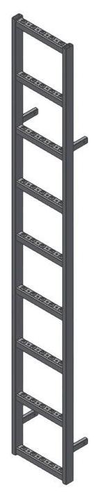 RVS deurladder Fiat E-Ducato 2021-heden  Equinox, Verzenden, Nieuw