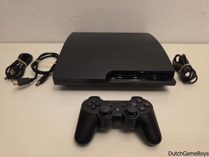 Playstation 3 / PS3 - Console + Controller - Slim 320GB, Games en Spelcomputers, Spelcomputers | Sony PlayStation 3, Gebruikt