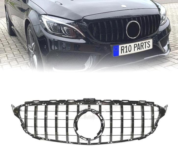 CALANDRE MERCEDES W205 19- LOOK AMG GT NOIR, Auto-onderdelen, Carrosserie, Verzenden