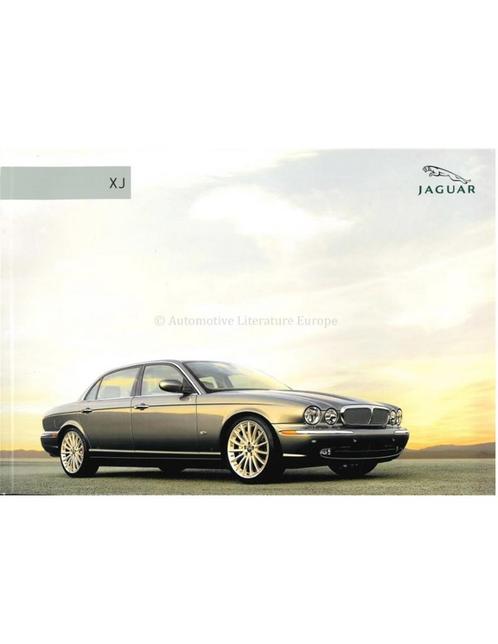 2006 JAGUAR XJ BROCHURE NEDERLANDS, Boeken, Auto's | Folders en Tijdschriften, Ophalen of Verzenden