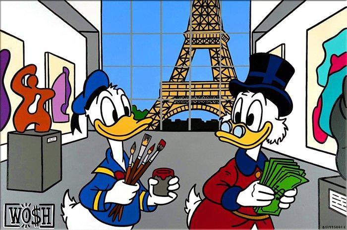 WO$H - B77995001E, Antiek en Kunst, Kunst | Schilderijen | Modern